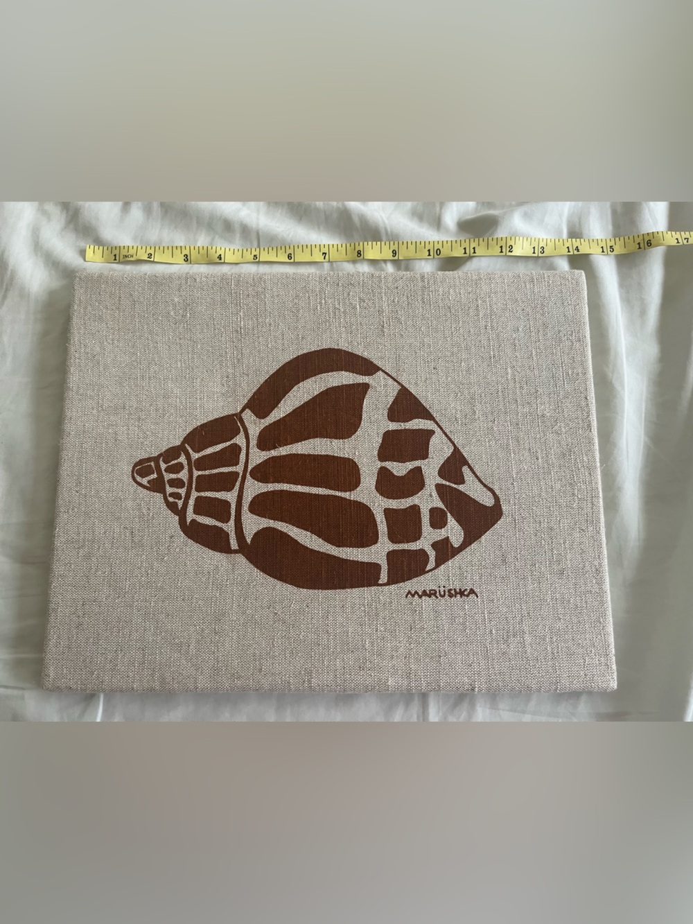 Marüshka Seashell Canvas Art 11x14